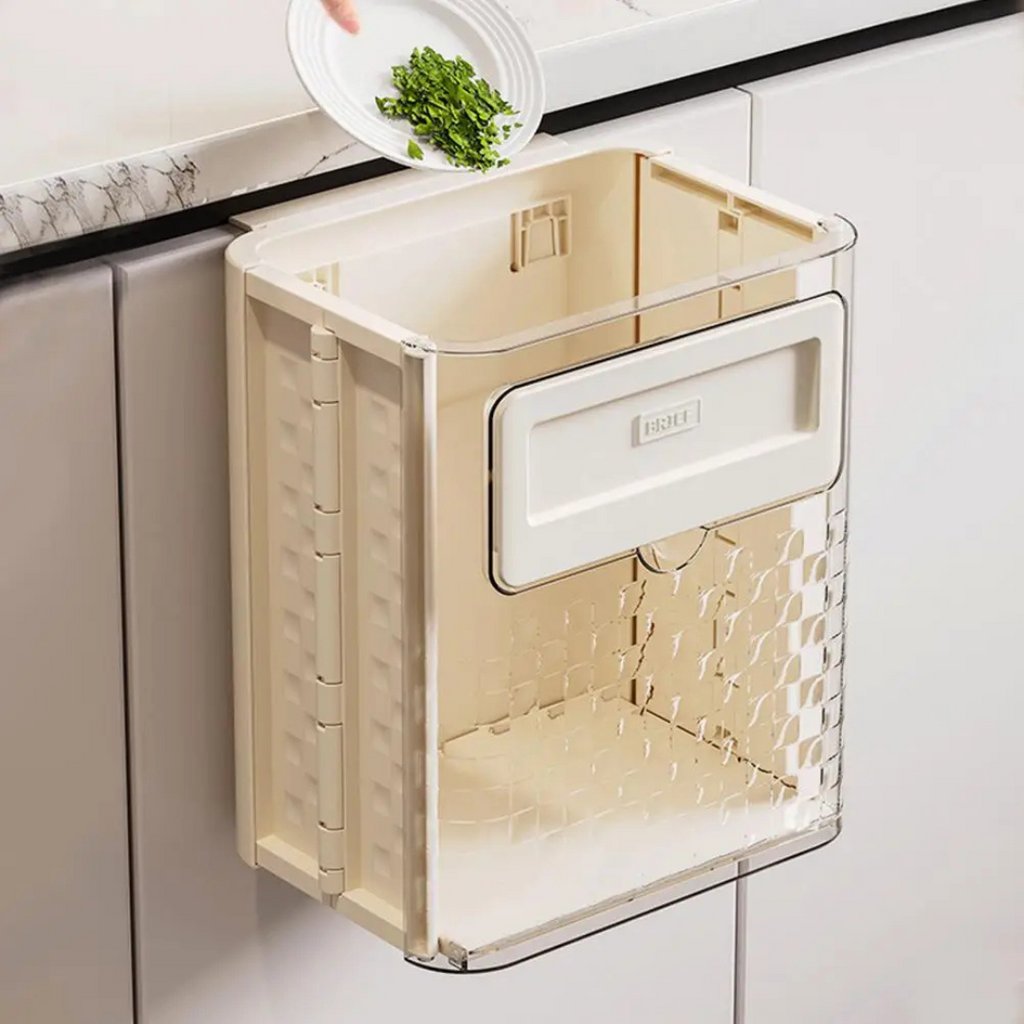 BinMate™ | Poubelle de cuisine suspendue pour plan de travail et portes de placard
