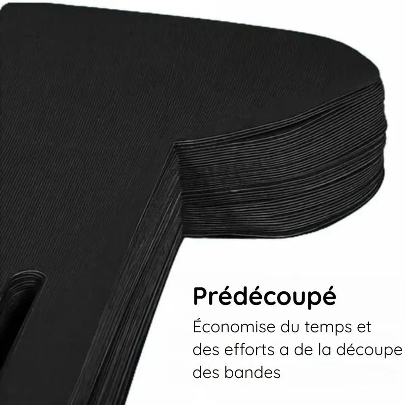 Kinesiology Knie Tape | Pré-découpé & Élastique | Coton, Respirant & Imperméable