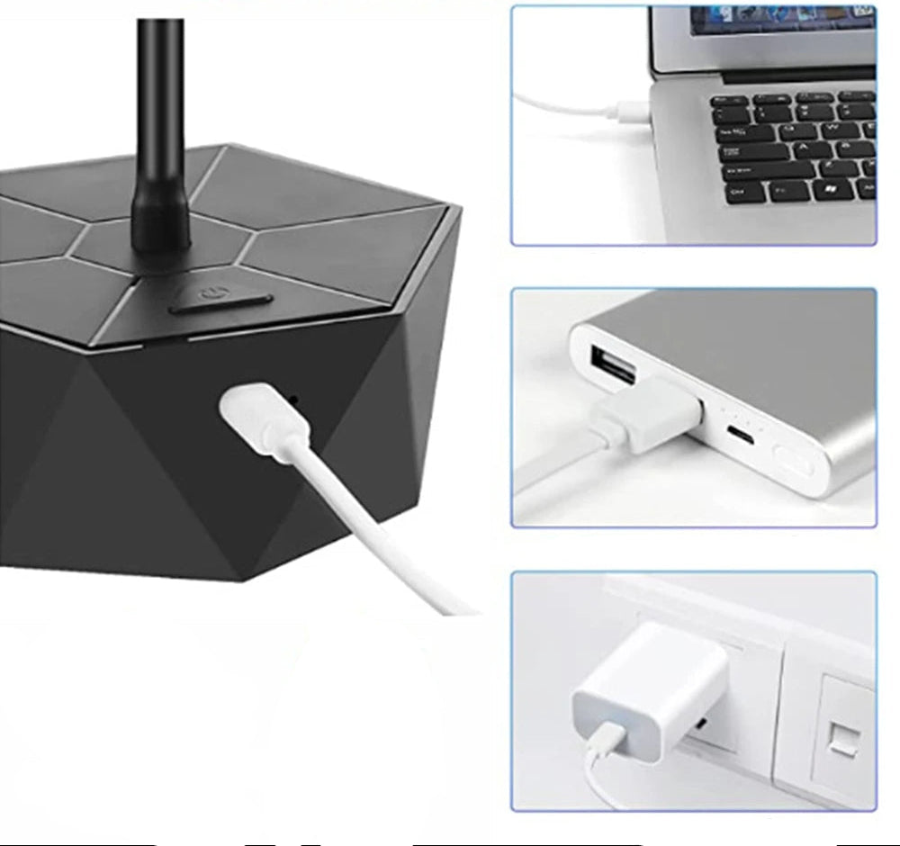 Ventilateur de table repoussant les mouches avec des pales rotatives