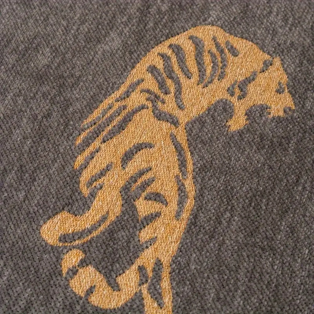 Housse de Canapé Chenille Tigre Safari