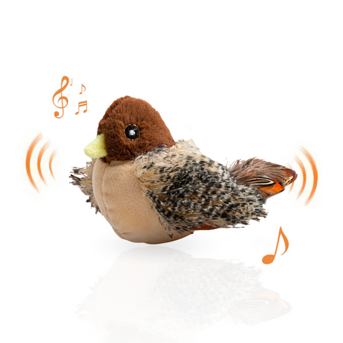Jouet Interactif pour Chat avec Son et Mouvement – FlappyChirp
