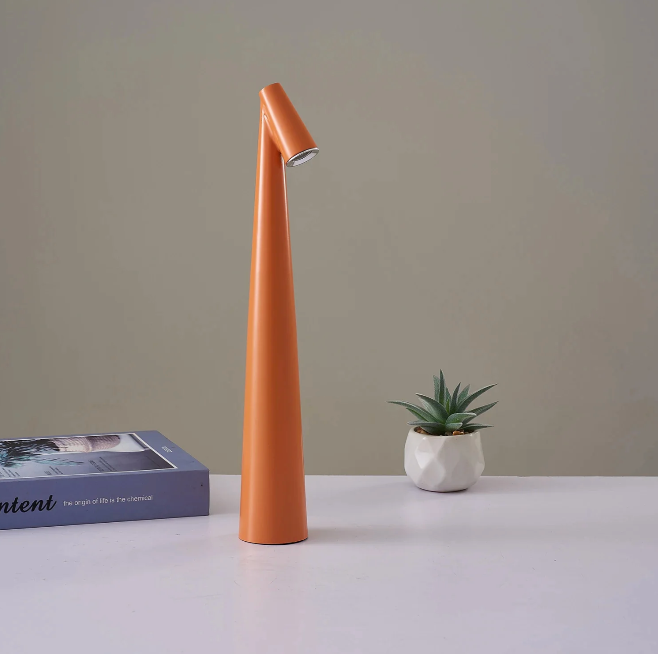 Lampe de Table LED Sans Fil avec Fonction de Dimmage Tactile