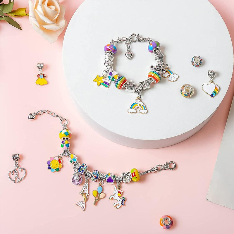 Ensemble de bracelets en perles fait main pour enfants