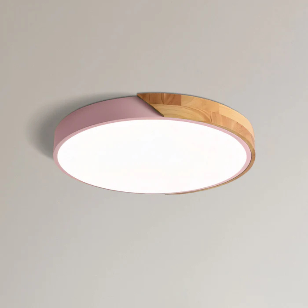 Lampe de plafond LED élégante au style scandinave