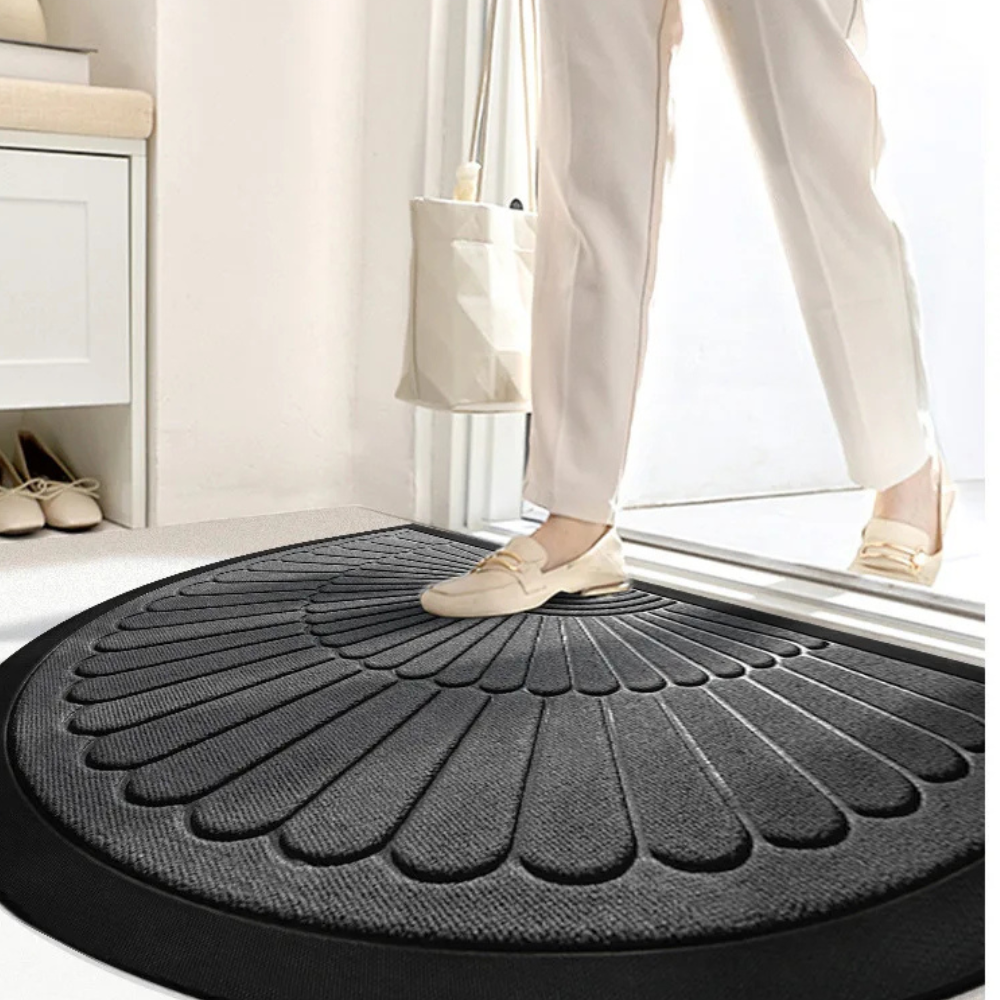 Stepra - Tapis d'accueil moderne antidérapant pour porte d'entrée ou hall