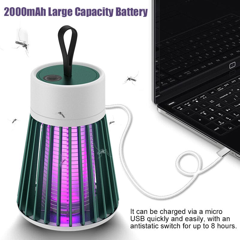 🦟Lampe piège à moustiques et mouches rechargeable par USB🚫