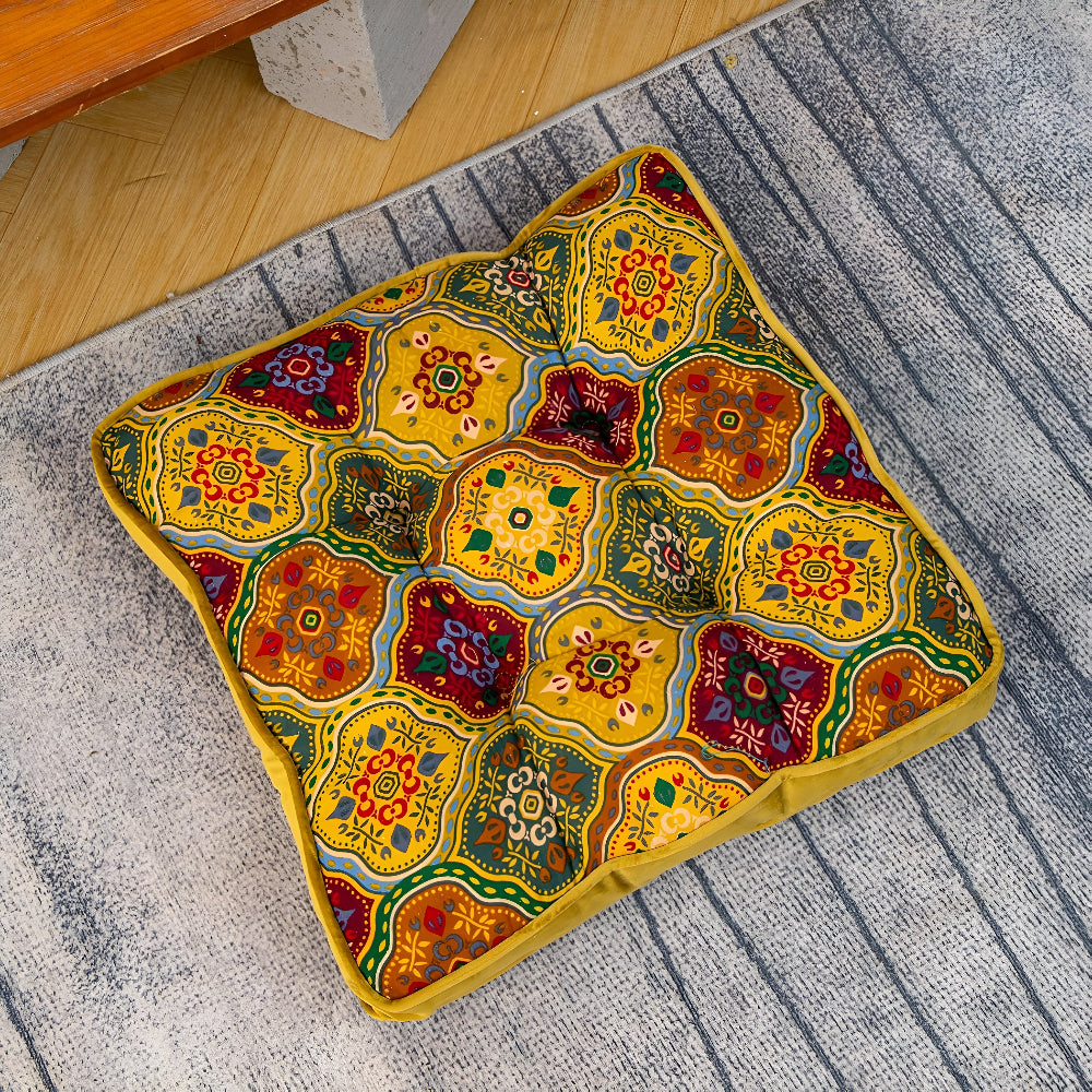 Coussin à Lanières Inspiré du Maroc