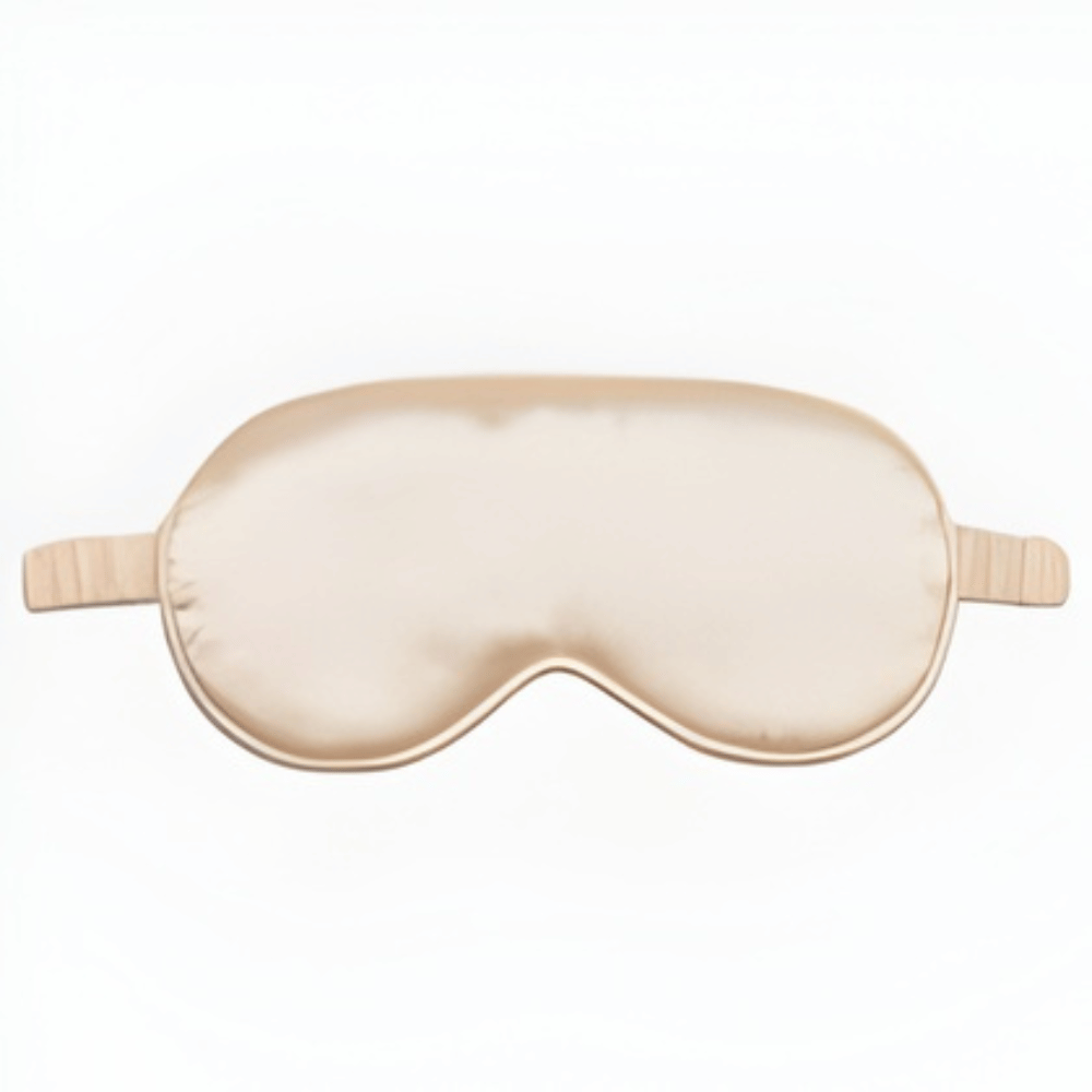 SERENOVA – Masque de Sommeil en Soie pour des Nuits Relaxantes et des Matins Rafraîchissants