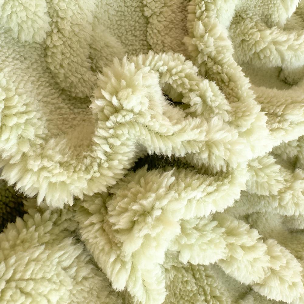 Ensemble de Draps en Velours Sherpa Premium
