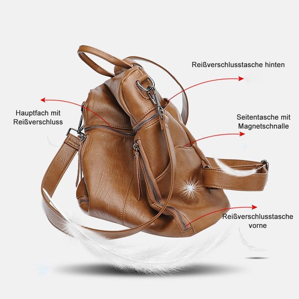 Sac à dos grande capacité - Cuir véritable