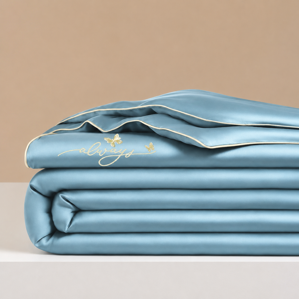 Couette d'été Soie Douce Légère et Respirante