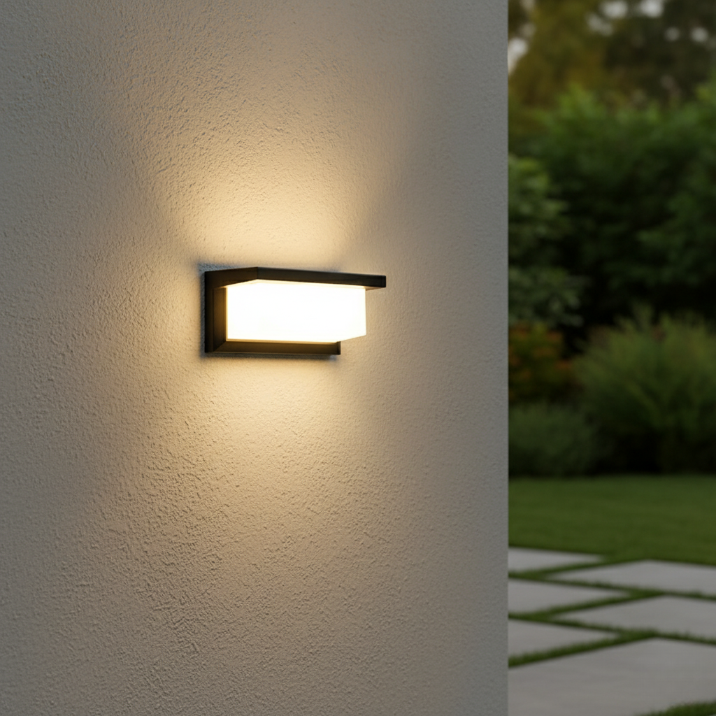 Lumière Murale Extérieure Moderne - Lanternes LED Étanches pour Jardin et Porche