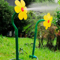 Décoration de pulvérisateur de jardin en forme de fleur