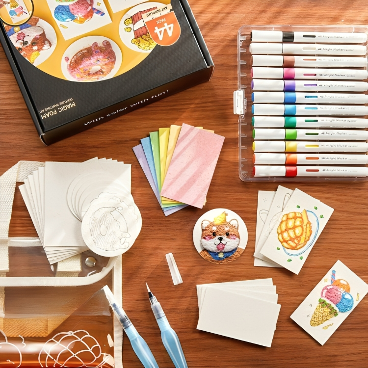 50% DE RABAIS | PaintPuff™ | Transformez l'art simple en chefs-d'œuvre 3D !