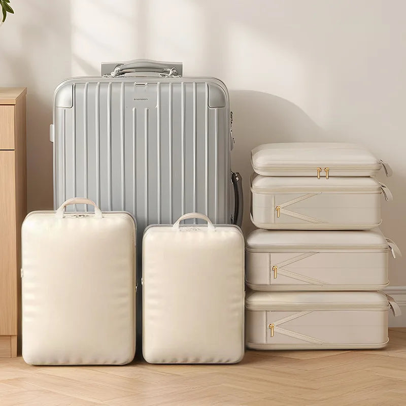 Packlino™ | Sac de voyage de compression pour vêtements et textiles