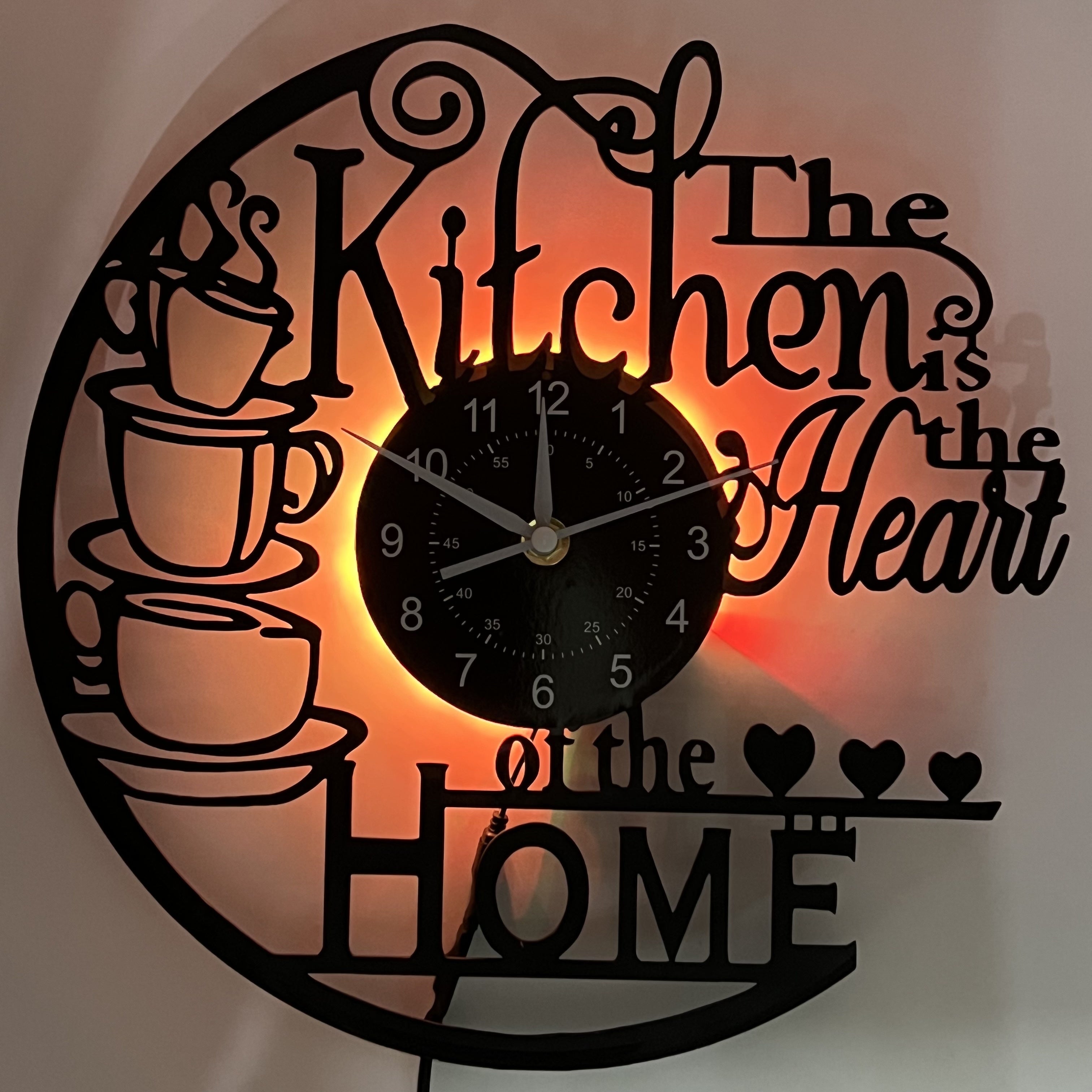 Horloge Murale de Cuisine Ambiance – Pour une atmosphère conviviale