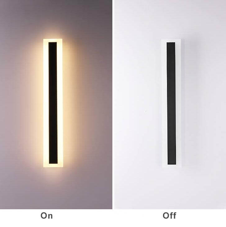 Applique Murale LED Extérieure - Design Élégant et Mince