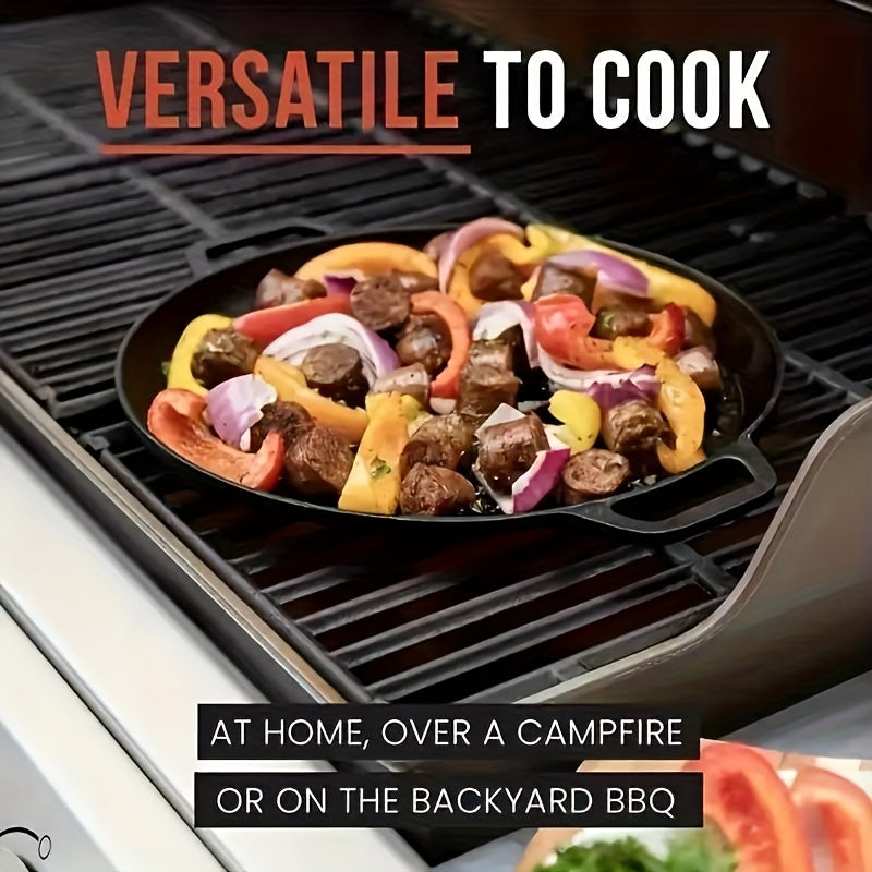 GRIDDLEPRO – Poêle en Fonte pour Une Chaleur Uniforme et Multi-Cuisine