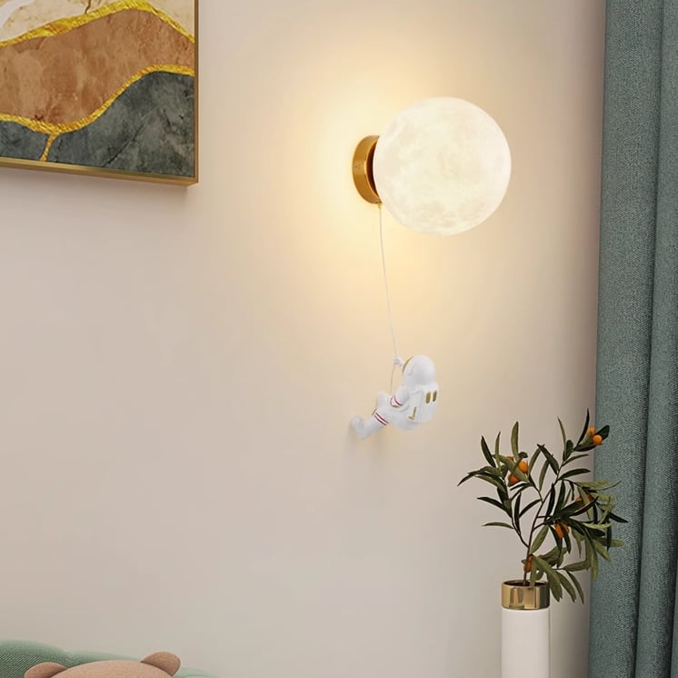 Lampe Murale Astronaute Créative