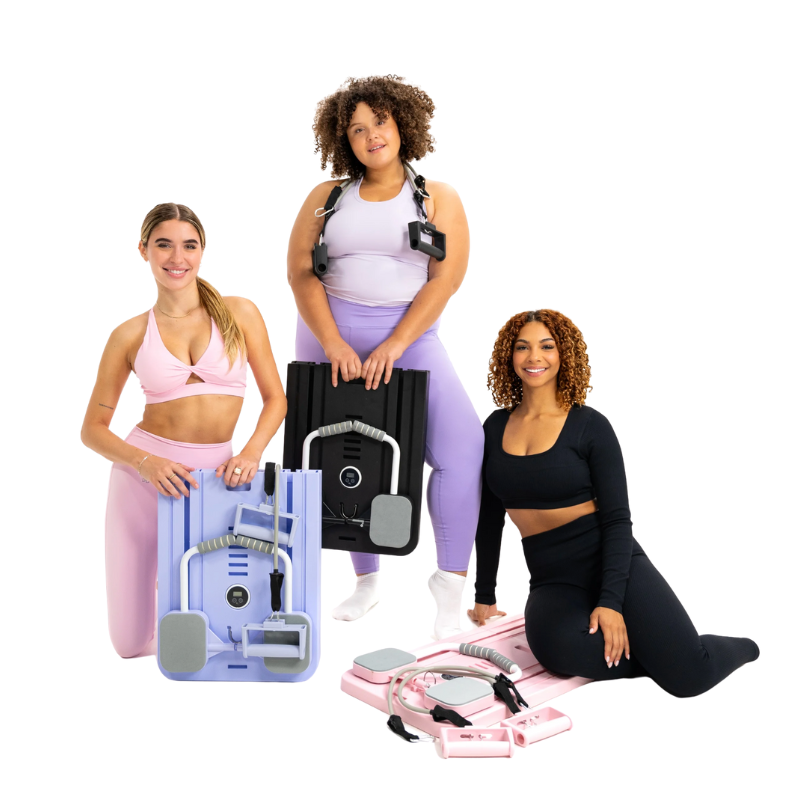 Planche de pilates pliable et multi-usages