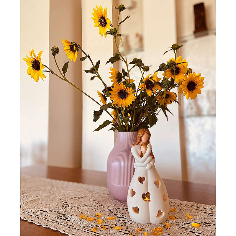 Lampe de Table en Forme de Cœur Symbole d'Amour Éternel