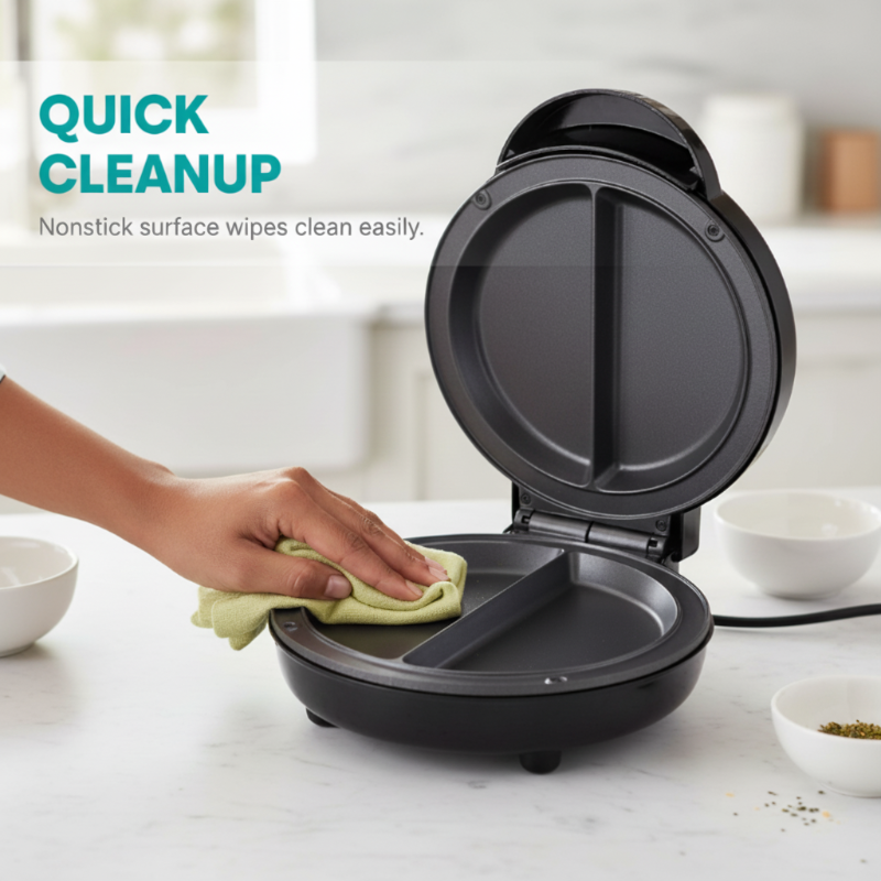 DualCook™ – Appareil de petit-déjeuner à double face pour des matins sans effort, rapides et sans stress [50 % de réduction]