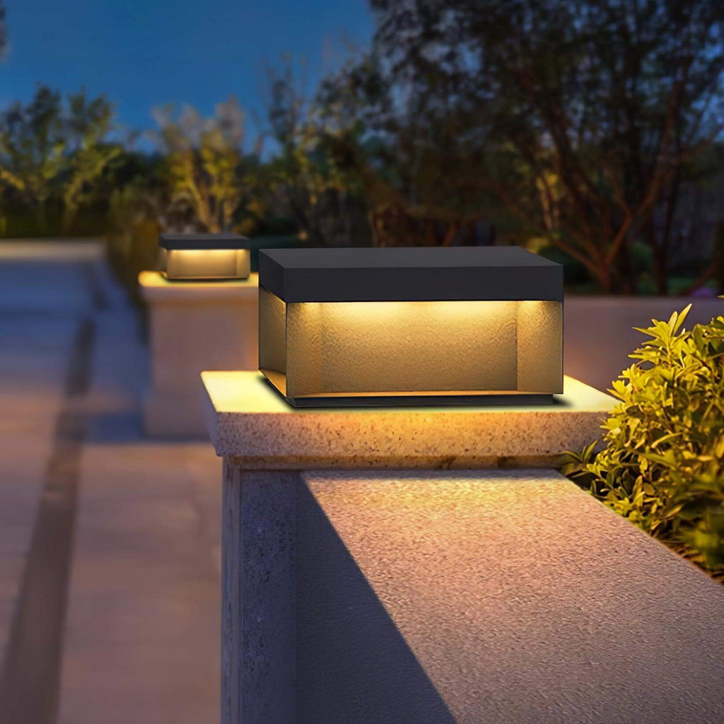 Lumière de Poste Solaire d'Extérieur - Étanche IP65