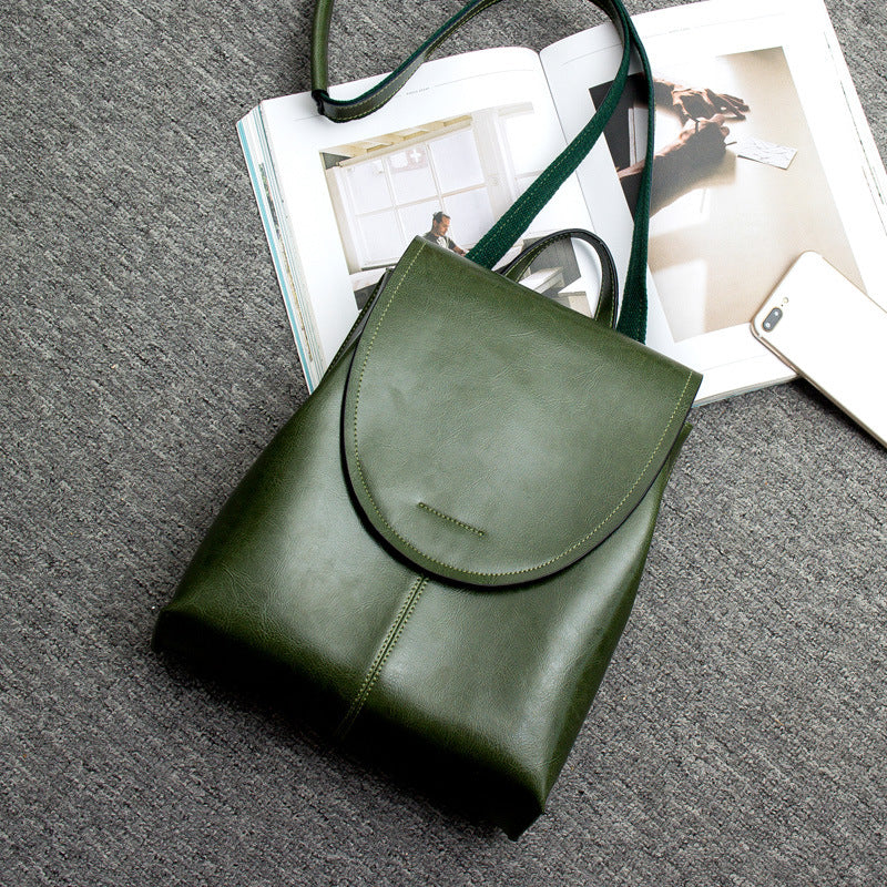 Sac à dos en cuir tendance pour femmes – Élégant, Polyvalent & Durable