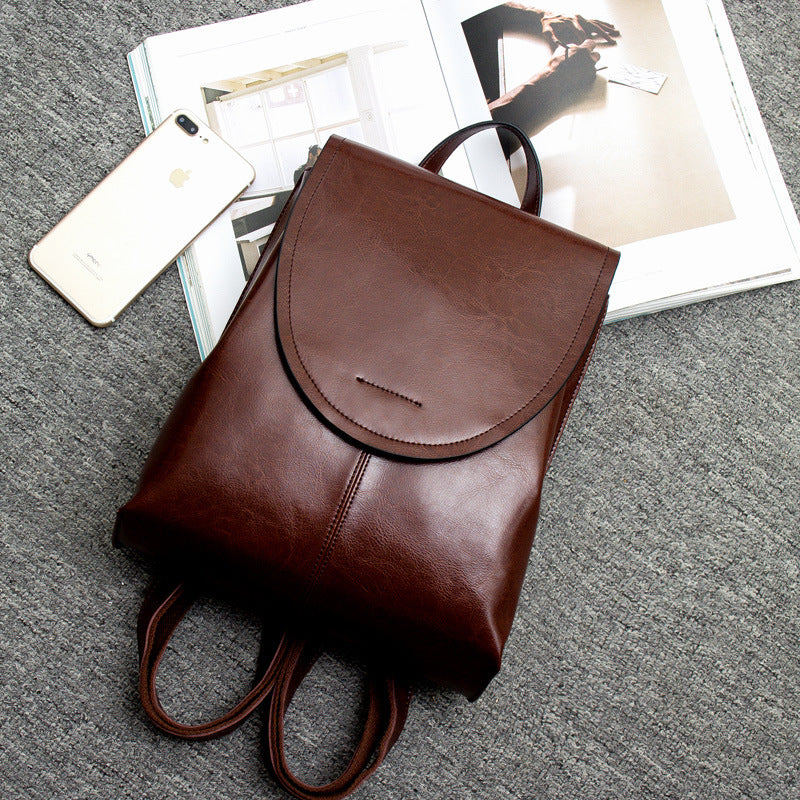 Sac à dos en cuir tendance pour femmes – Élégant, Polyvalent & Durable