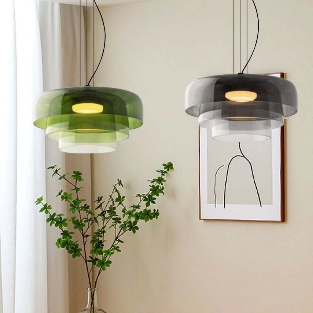 Suspension en Verre de Style Nordique