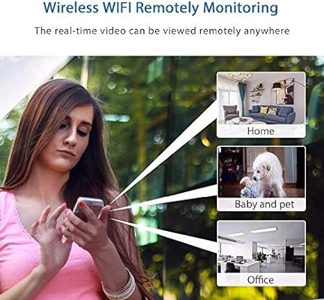 Skanto | Caméra de sécurité WiFi sans fil 1080P - Protégez votre maison