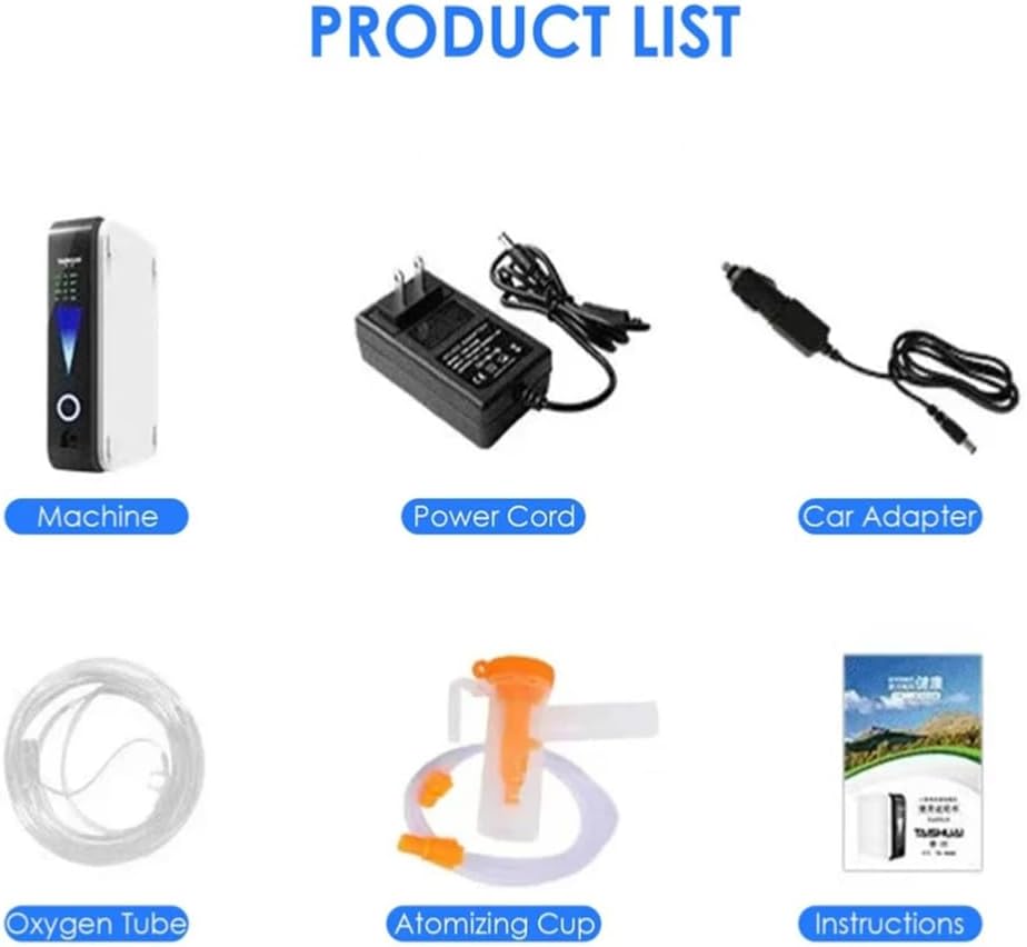 Concentrateur d'oxygène portable avec débit réglable et fonctionnement silencieux – OxyLife