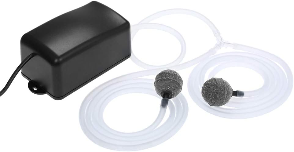 Kit de pompes à air alimentées par énergie solaire 2,5 W avec tuyaux et pierres