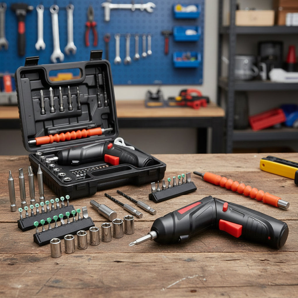 DRIVEPRO – Kit de tournevis sans fil pour réparations et assemblages quotidiens