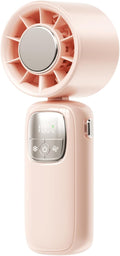Ventilateur portable pliable à main avec affichage LED 100 vitesses