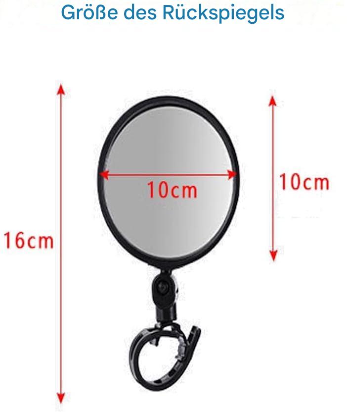 Miroir de sécurité 360° pour cyclistes