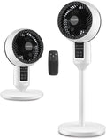 Ventilateur sur pied réglable avec oscillation 3D – Aerion