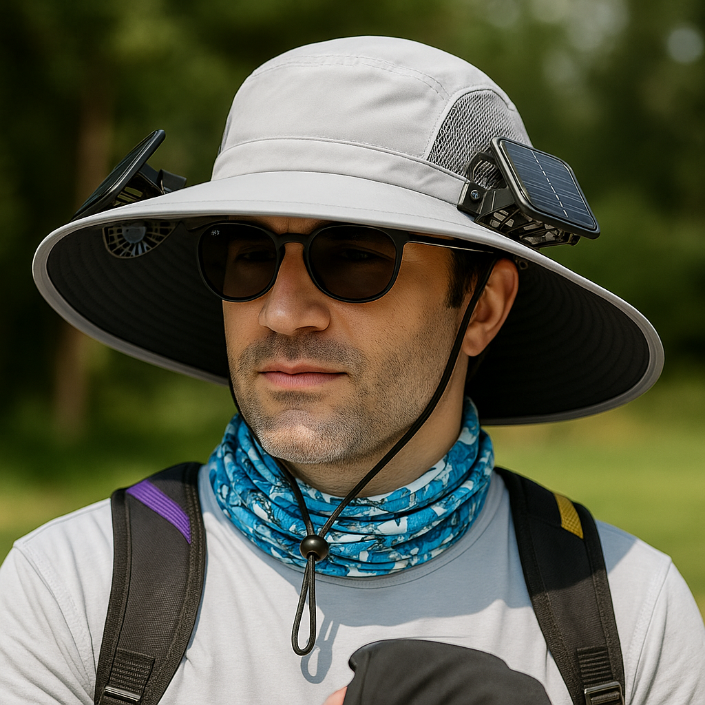 TurmaBreeze - Refroidissement instantané et fraîcheur avec protection solaire toute la journée