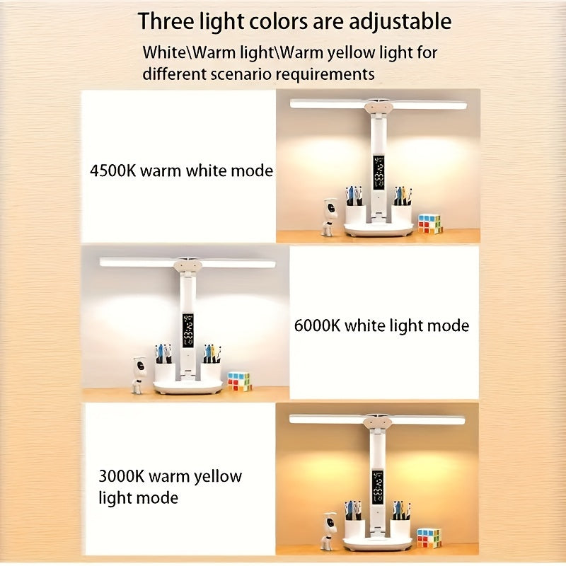 Lampe de Bureau LED Réglable - Pour un Éclairage Parfait et un Confort Optimal
