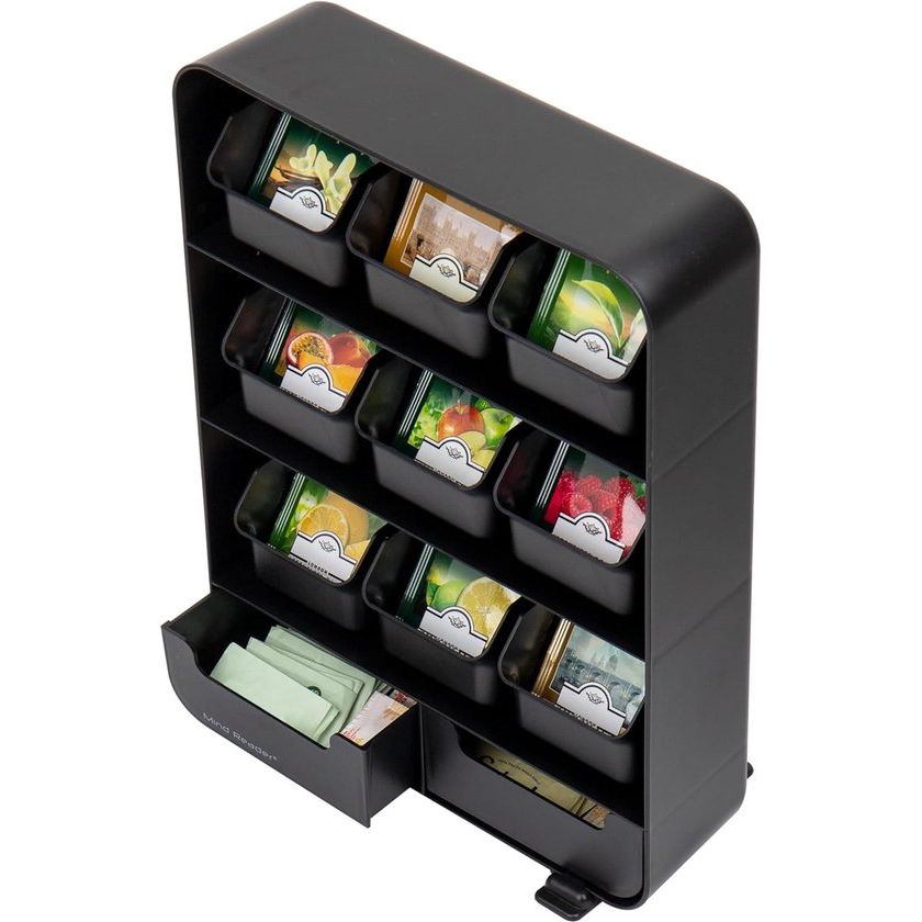 Support à sachets de thé et organisateur d'épices