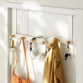 Crochet de Porte Avec 6 Crochets en Bois