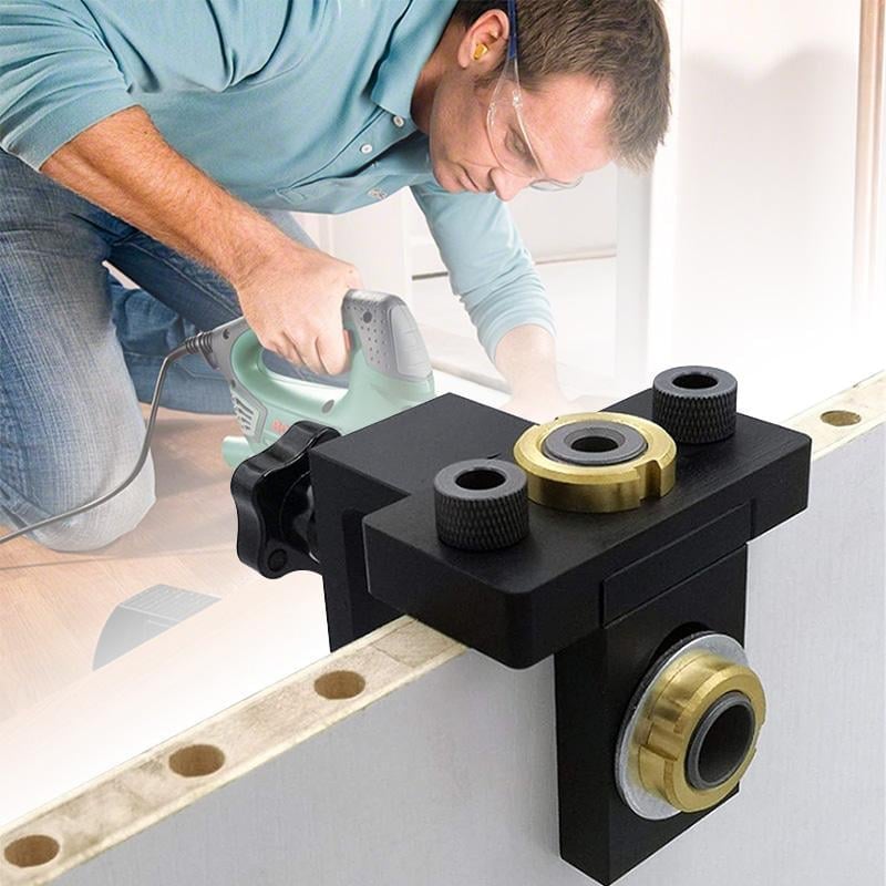 FlexiPunch | Outil de perçage ajustable 3 en 1 pour le travail du bois