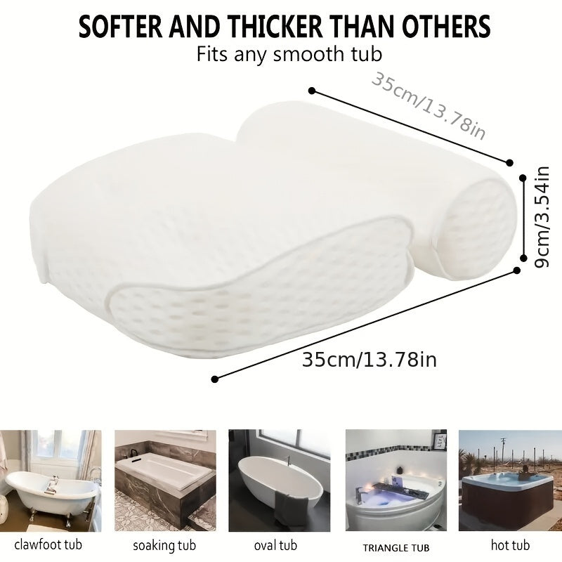 Coussin de Bain Relax Luxe – Confort et Soutien pour Chaque Baignoire