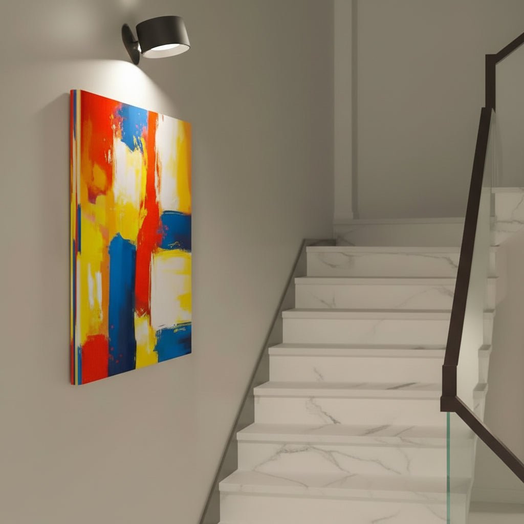 GLOW360 – Lampe murale LED sans fil et rotative