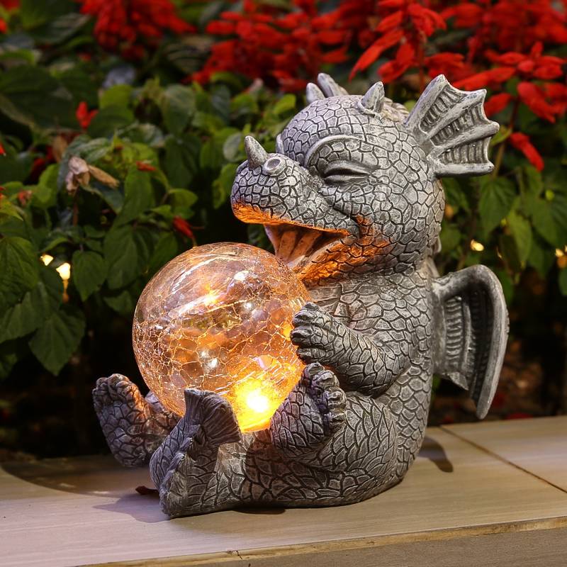 Lampe de table LED unique en forme de dragon