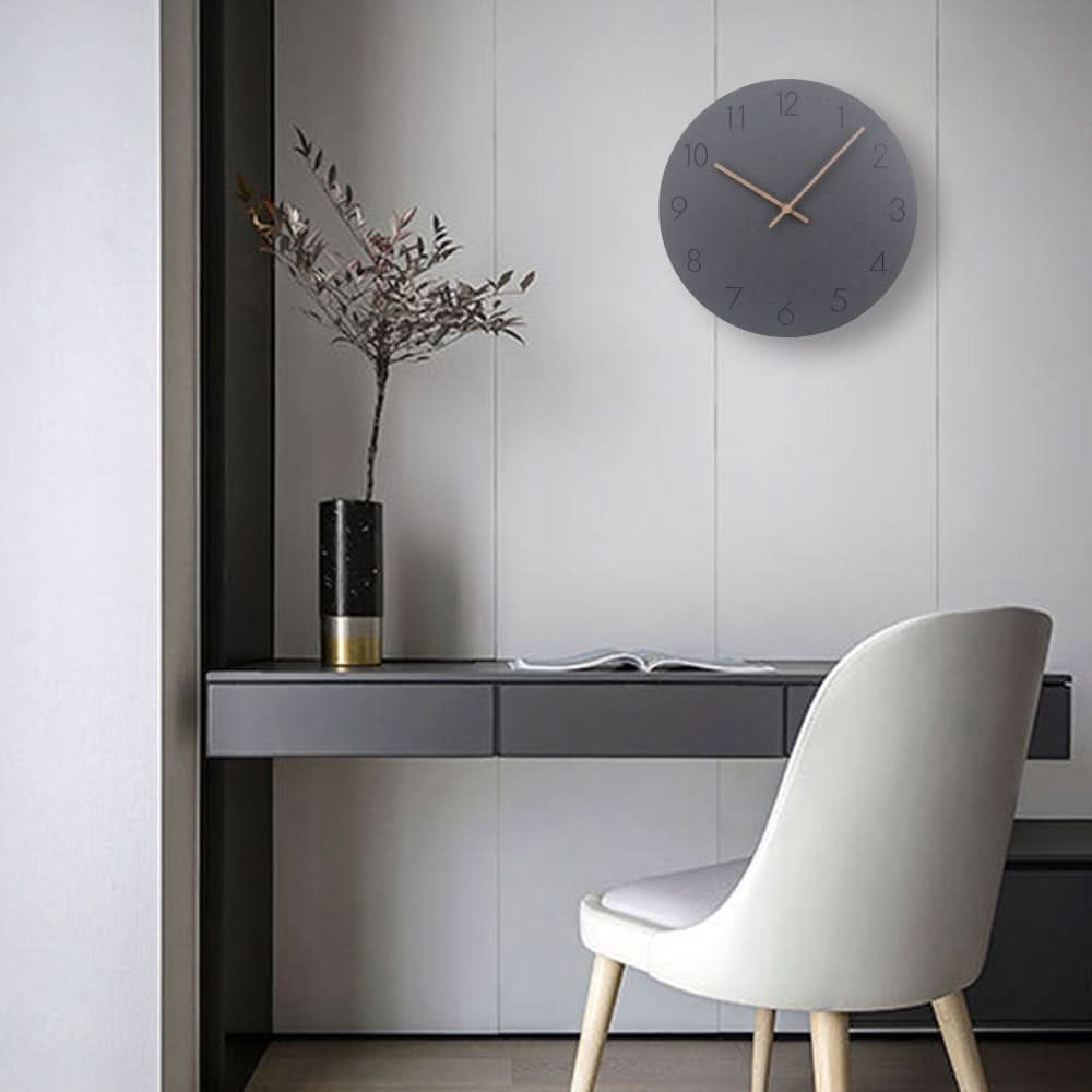 NORDWHISPER CLOCK – Élégance silencieuse pour des espaces modernes