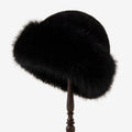 Emma – Chapeau bob en fourrure duveteuse avec protection pour les oreilles