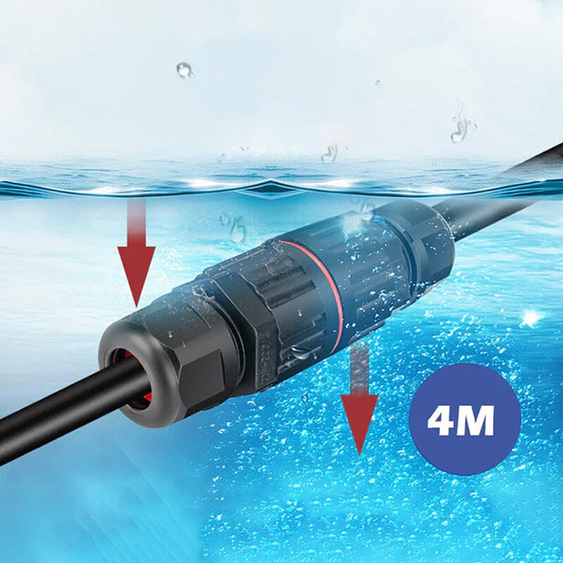 1+1 GRATUIT | AquaShield™ | Câblage électrique étanche à l'extérieur