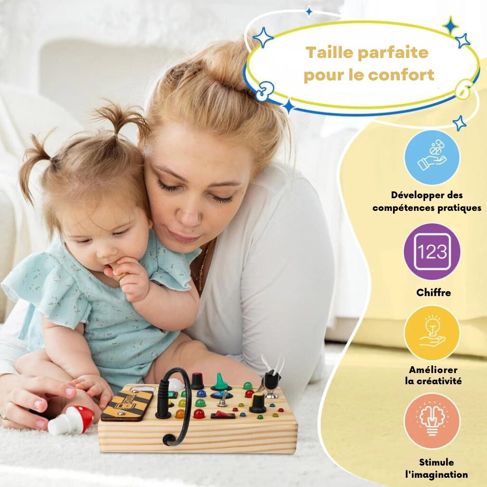SparkQuest - Tableau Montessori interactif pour tout-petits
