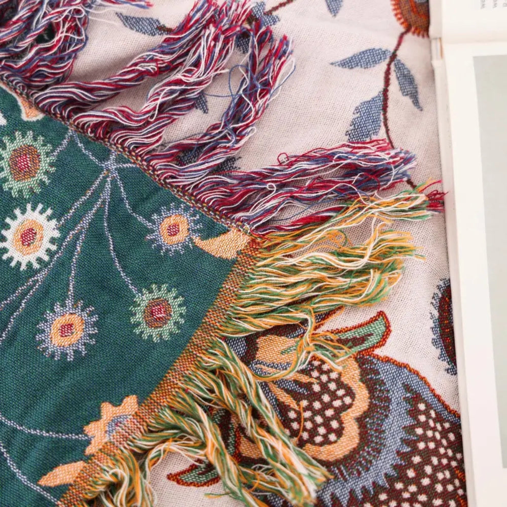 Couverture Douce Réversible Liora Vintage